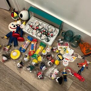 Huge Lot of Jack in the Box Memorabilia - See Description